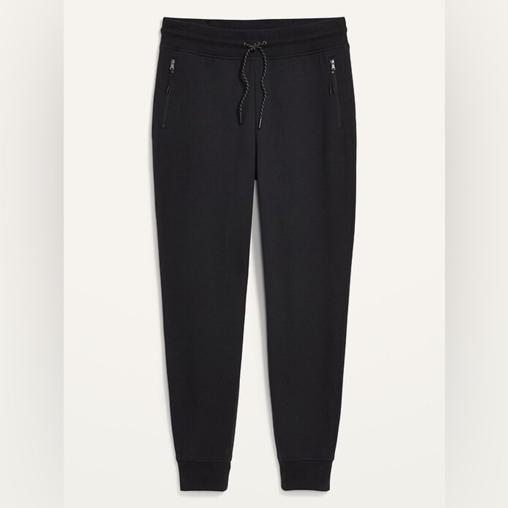 Men's Black dynamic fleece Jogger Sweat Pants - Picture 2 of 6